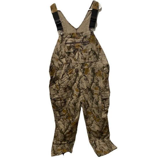 VTG 10X Camo Bib Hunting Overalls Size 44 Made In USA NWOT - Picture 2 of 7